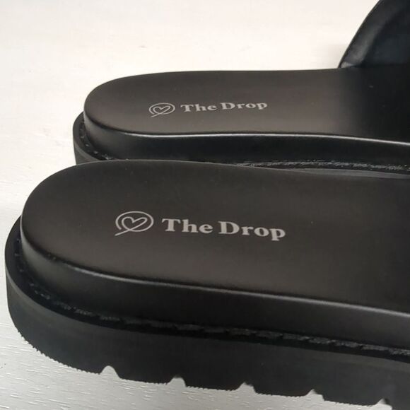 The Drop Women's Quilted Flatform Sporty Sandal Size 8 NWT, Minimalist, Sporty - Picture 2 of 6